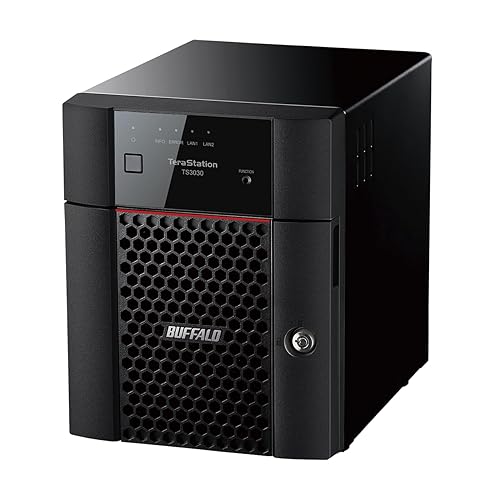 BUFFALO TeraStation 3430DN 4-Bay 32TB (4x8TB) Desktop Small-Med Business NAS w/Hard Drives Included