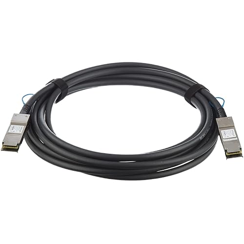 StarTech.com Cisco QSFP-H40G-CU5M Compatible 5m 40G QSFP+ to QSFP+ DAC Twinax - 40GbE QSFP+ Copper DAC 40 Gbps Low Power Passive Transceiver Module DAC Firepower C9200 (QSFPH40GCU5M)