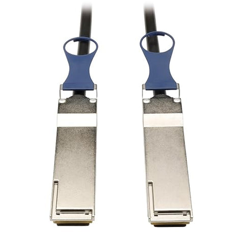 Tripp Lite 3M QSFP Plus to QSFP Plus 40GB 10-Feet Passive DAC Copper Infiniband Cable-Black (N282-03M-BK) 3-meter