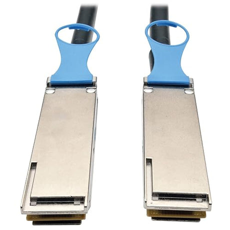 Tripp Lite QSFP28 to QSFP28 100GbE Passive DAC Copper InfiniBand Cable (M/M), 3M, 10' (N282-03M-28-BK)