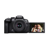 Canon EOS R10 Mirrorless Camera RF-S18-45mm F4.5-6.3 is STM Lens Kit, Hybrid Camera, 24.2 Megapixel CMOS (APS-C) Sensor, 4K Video, Vlogging Camera for Content Creators, Black