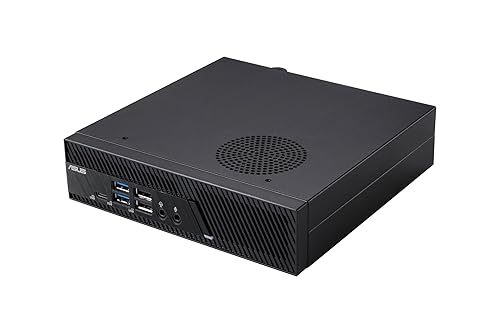 ASUS PB63 Full System Mini PC with Intel Core i7-14700 Desktop Processor, 16GB DDR5-4800 MHz RAM, 512GB PCIe G4x4 NVME SSD, Wi-Fi 6E & Bluetooth 5.3, USB-C, VESA Mount, Keyboard and Mouse Included