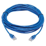 Tripp Lite Cat6a 10G Ethernet Cable, Snagless Molded Slim UTP Network Patch Cable (RJ45 M/M), Blue, 25 ft. (N261-S25-BL) Blue 25-ft.