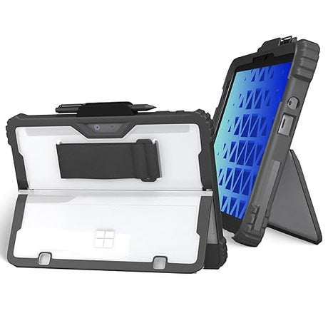 MAXCases Extreme Shell Microsoft Surface Pro 9/10/11 Case, 13 Black - Rugged, Custom-Fit Protective Cover for Microsoft Surface Pro Case with Stylus Holder - Shockproof & Durable Tablet Cover Extreme Shell for Microsoft Surface Pro 9/10/11