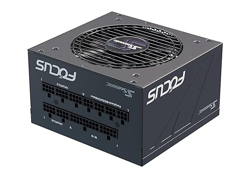 Seasonic Focus GX-850, 850W 80+ Gold, Full-Modular, Fan Control in Fanless, Silent, and Cooling Mode, Perfect Power Supply for Gaming and Various Application, SSR-850FX. 850W FOCUS GX (new) Power Supply