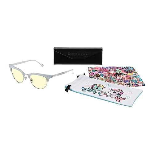 GUNNAR tokidoki Blue Light Blocking Glasses, Gaming And Computer Glasses California Dreamin Amber