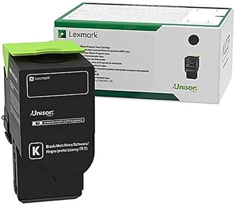Lexmark Unison Original Toner Cartridge - Black - Laser - Standard Yield - 2000 Pages