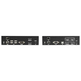 Black Box KVXLCHDPF-200 KVM Extender - 2 Computer(s) - 1 Local User(s) - 98425.20 ft Range - 4K - 3840 x 2160 Maximum Video Resolution - 5 x USB x HDMI - DisplayPort - TAA Compliant - TAA Compliance