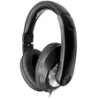 Hamilton Buhl Smart-Trek Headphone || 3.5mm TRRS Plug, Durable and Comfortable, Black (ST1BK)