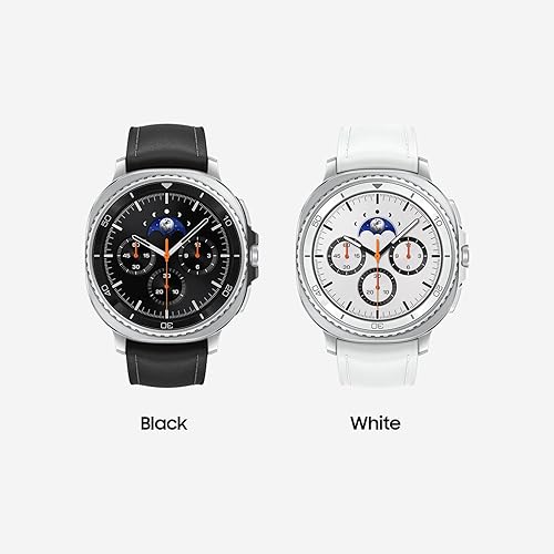 Samsung Galaxy Watch8 Classic Smartwatch, 46mm, Black, Bluetooth (CAD Version & Warranty) - AI Assistant (Gemini), Sleep Coaching, Fitness Tracking Black 46mm Watch8 Classic Bluetooth