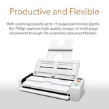 Ambir nScan 700gt Hybrid Duplex Document Scanner