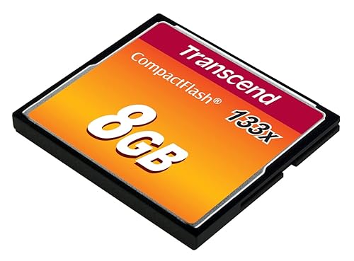 TRANSCEND TS8GCF133 8GB CompactFlash Memory Card 133x