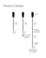 weBoost 311229 4G-OTR Trucker Edition Antenna, 17