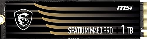 Msi Spatium M480 Pro Pcie 4.0 Nvme M.2 1tb Pci Express 4.0 3d Nand (spatium M480 Pro Pcie 4.0 Nvme M.2 1tb)