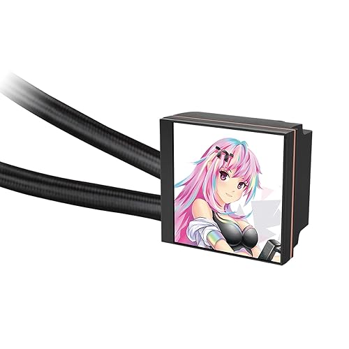 MAGFloe 360 Ultra CPU Liquid Cooler/Intel&AMD Compatible/ 3x120mm 500~2000rpm SWAFAN EX/ 360mm Radiator/MAGForce 2.0/3.95 Square LCD/Swappable Fan Blades/Black/CL-W432-PL12SW-A