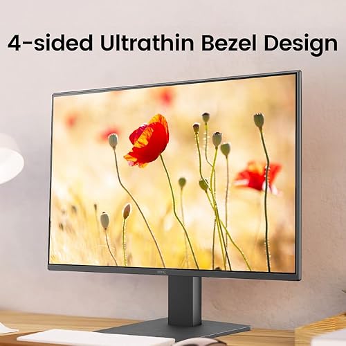 BenQ GW2791 27” 1080p FHD 100Hz IPS Eye-Care Monitor, HDMI, DisplayPort, 1080x1920, Ultra Slim Bezel, TUV-Certified, Flicker-Free, Low Blue Light Plus, Eye-CareU 27 100Hz | 99% sRGB