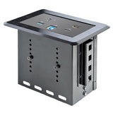 StarTech.com Conference Room Docking Station - Universal Laptop Dock - 4K HDMI, 60W Power Delivery, USB Hub, GbE, Audio - in-Table Connectivity Box for Huddle/Boardroom Collaboration Space, TAA