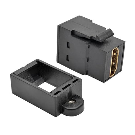 Tripp Lite HDMI Coupler Keystone Panel Mount F/F Black