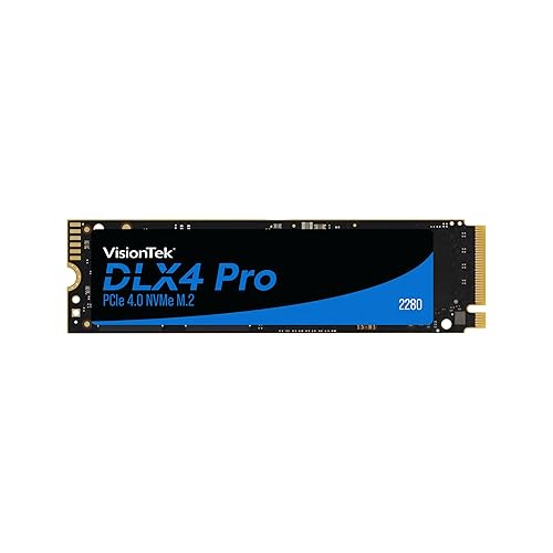 VisionTek DLX4 512 GB Solid State Drive - M.2 2242 Internal - PCI Express NVMe (PCI Express NVMe 4.0 x4) 4TB