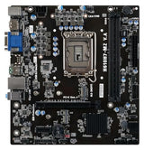 ECSIPC H610H7-M2 Motherboard (12th/13th/14th Gen Intel Core, LGA 1700 Socket, DDR4, Micro ATX, DDR4, 4 x USB3.2 Gen1 x1,1 PCI-E x16 Gen4, 4X SATA3, TPM, AMP