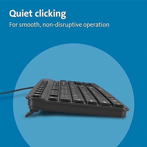 Kensington Simple Solutions Wired Keyboard TAA-Compliant (K55113US)