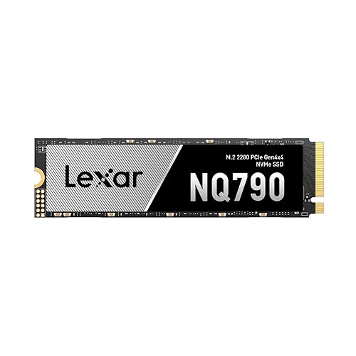 Lexar NQ790 SSD 2TB, M.2 2280 PCIe Gen4x4 NVMe 1.4 Internal Solid State Drive, Up to 7000MB/s Read 6000MB/s Write for Intense Workloads, PS5 PC Gaming