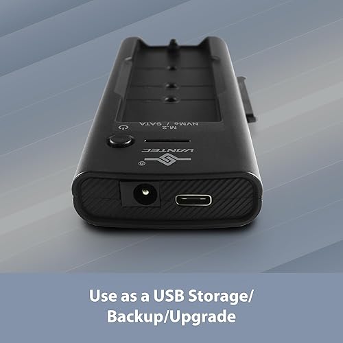 Vantec CB-NSC300 NexStar Storage Adapter, 3 in 1, USB 3.2 Gen2x1 Type C