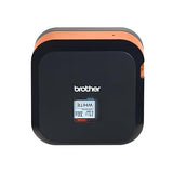 Brother PT-E720BT Portable Industrial Label Printer, Bluetooth®, Pro Label Tool App for Industrial Formats, Optional Hands-Free Accessories, Rechargeable Battery, Up to ~1-Inch Durable Labels