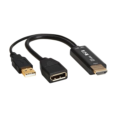 Eaton Electrical - P130-06N-DP-4K6 - Tripp Lite Series P130-06N-DP-4K6 DisplayPort/HDMI/USB Audio Video Cable - 7.10