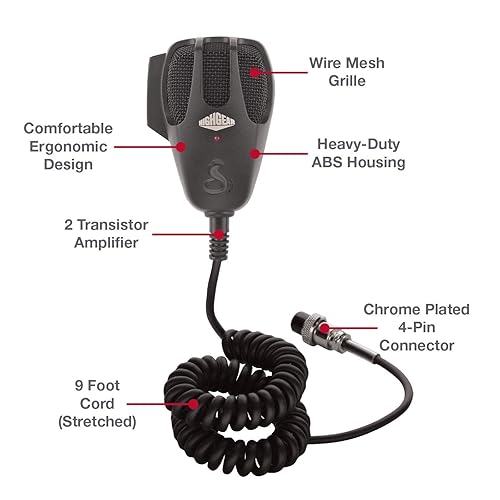 Cobra HG M75 Power CB Microphone