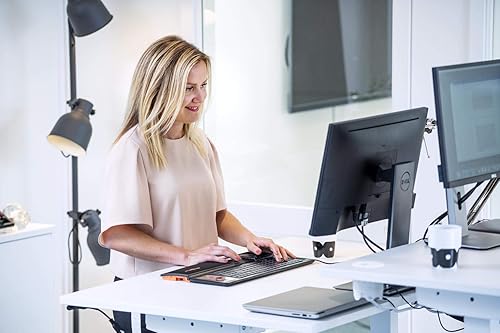 Alpha Ergonomic Pointing Device with Full Sized Keyboard