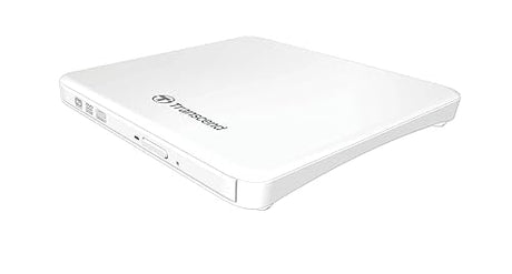 Transcend 8K Extra Slim Portable DVD Writer Optical Drive (TS8XDVDS-W)