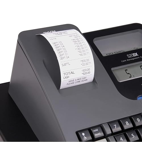 Royal 89395u 520dx Electronic Cash Register 