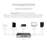 D-Link 24-Port Gigabit Unmanaged Desktop/Rackmount Switch, 3-pin DIP switch w/ real-time toggling (EEE), Flow Control, Port Isolation & Storm Control, Fanless, Metal (DGS-1024D)