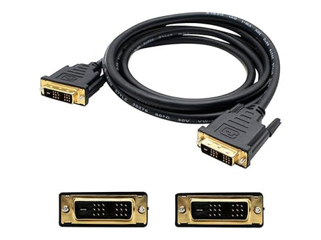 5pk 15ft 4.5m Dvi-D 18+1 Single Link Dvi to Dvi 19pin M/M