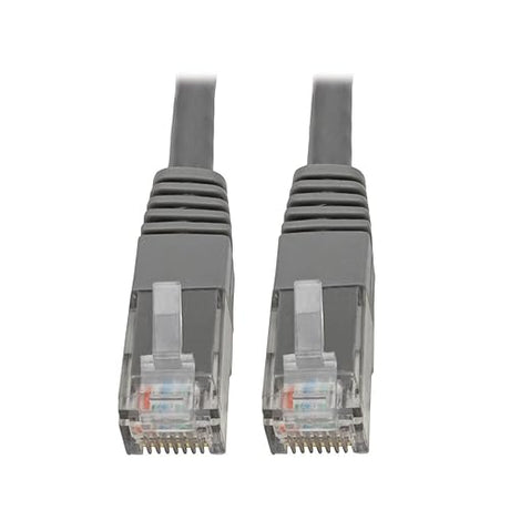 Tripp Lite Cat6 Cat5e Molded Patch Cable Gray 15ft
