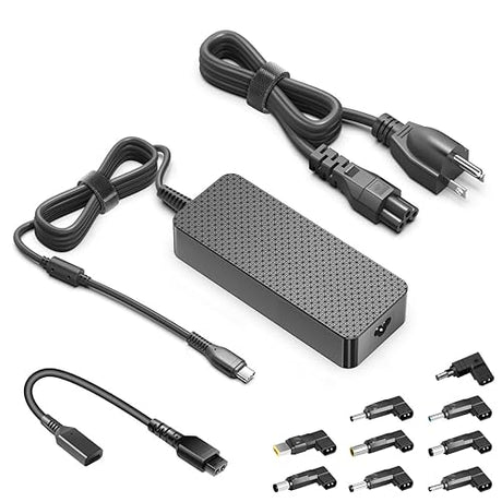 100WUSBC-UNI-BTI 100 watt USB Type-C Universal Auto AC Adapter for Dell HP & Lenovo