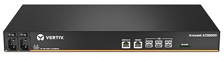 Vertiv Avocent ACS 8000 48-Port Serial Console Server, Dual AC Power (ACS8048DAC-400) 48-port Dual AC Power