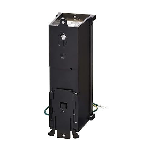 Tripp Lite 8-Port DIN-Rail Snap-in Keystone Jack Mounting Module with Grounding, Attaches to Standard 35 Millimeter (mm) DIN Rail with no Tools, TAA Compliant, Manufacturer's Warranty (N063-008-ENC)