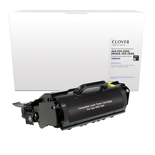 CIG 200086P Remanufactured High Yield Toner Cartridge for Dell 2330 Dell 2330 Black