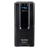CyberPower PR2200LCD Smart App Sinewave UPS System, 2200VA/1980W, 10 Outlets, AVR, Tower 2200VA UPS System