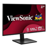 Viewsonic VA2748-MHJ 27 Inch Full HD 1080p IPS Monitor with 120Hz, Advanced Ergonomics, Eye Care, HDMI, and VGA Inputs for Home and Office