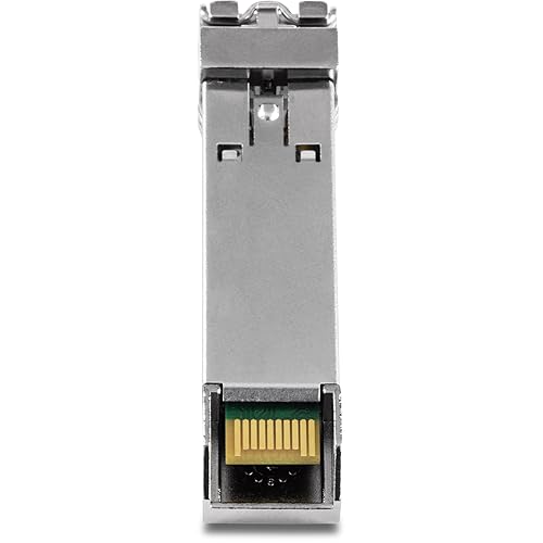 TRENDnet 2-Pack SFP to RJ45 10GBASE-LR SFP+ Single Mode LC Modules, TEG-10GBS10/2, Up to 10 km (6.2 Miles), Hot Pluggable SFP Transceivers, Duplex LC Connector, 1310nm,Lifetime Protection