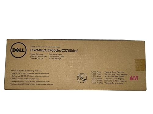 Dell 8JHXC Toner Cartridge C3760N/C3760DN/C3765DNF Color Laser Printer