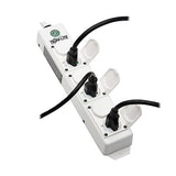 Tripp Lite Safe-IT 6-Outlet Medical Grade Power Strip for Patient Care Vicinity, 6ft Cord, UL 2930 and NFPA 99 Certified, Outlet Safety Covers, Dual Grounding, (PS-606-HGDG)