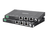 Monoprice Blackbird 4K Pro HDBaseT Extender Kit, 100m with PoH, RS232, HDCP 2.2