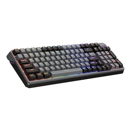 Cooler Master MK770 Wireless RGB Mechanical Gaming Keyboard, Kailh Box V2 White Soft Click Switch, Seal Structure, Hot-Swappable, Bluetooth|2.4GHz, Tactile Dial