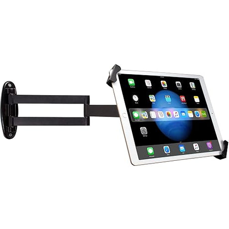 CTA Digital PAD-ASWM Articulating Security Wall Mount for 7-13-Inch Tablets Articulated support