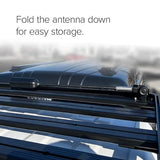 weBoost Overland Mount and Hardware for Drive Reach Overland, OTR, and RV Outside Antennas | Folds Down for Storage | T-Slot, Pole, and Fixed Mounting Options | Made in The USA | Model 311248