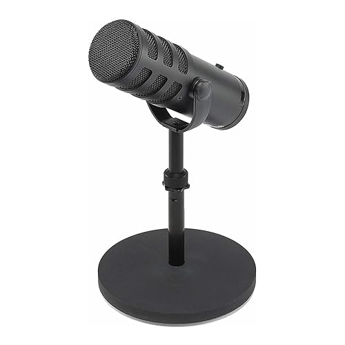 Samson Technologies Q9U Dynamic Broadcast Microphone, XLR/USB, Black